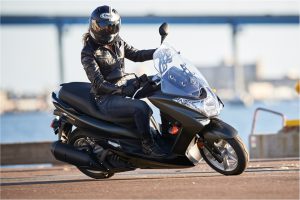 2016 14.8 HP, 155cc 4-stroke, liquid-cooled Yamaha Smax